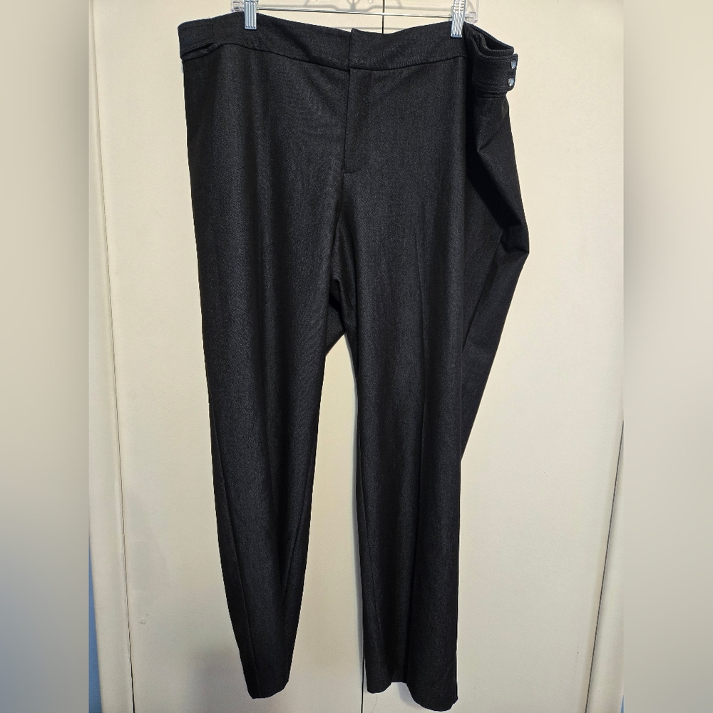 Roz‎ & Ali Women's Charcoal Dress Pants- Size 20